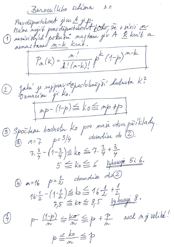 Bernoulliho Teorem Polansky